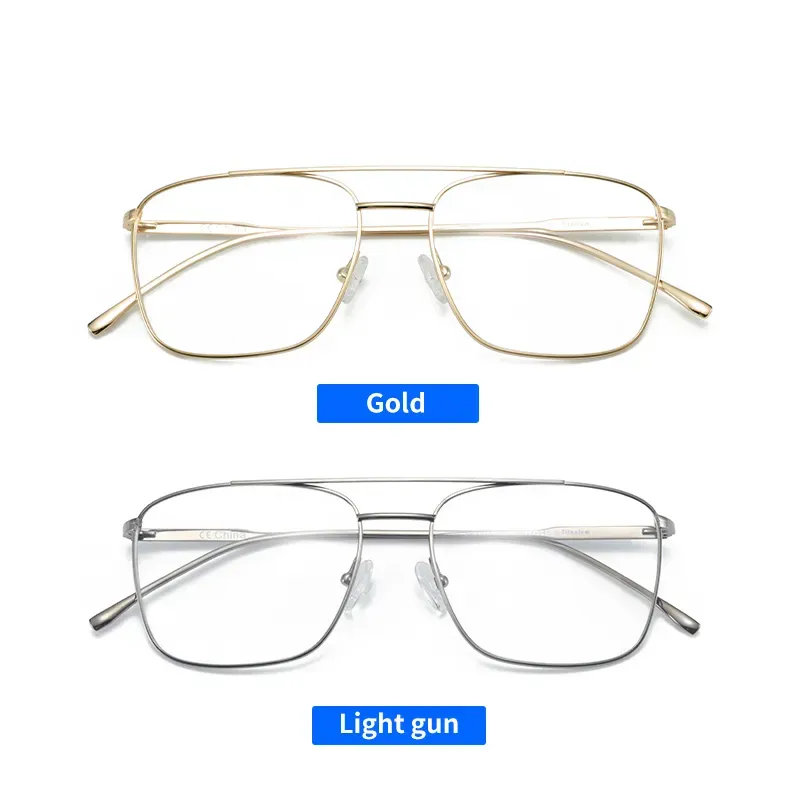 China Men Double Bridge Optical Eyeglasses